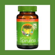 Nutrex Hawaii 뉴렉스 하와이 퓨어 하와이안 스피루리나 분말 142g 아스로스피라 플라텐시스 단백질 철 Pure Hawaiian Spirulina Powder