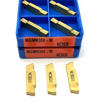 MGMN300-M PC9030 선반 홈 가공 인서트 CNC 외부 홀더 MGEHR 절삭, 01 10PCS, 02 MGMN200, 01 10PCS_02 MGMN200_02 NC3020