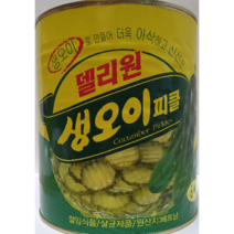델리원 생 오이피클, 3kg, 6개