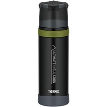 조지루시보온병 써모스보온병 물병 등산용보온병 원터치텀블러thermos(서모스) 산 전용 스테인리스 병 500ml ffx-501 (매트 블랙(mtbk)), 매트 블랙(mtbk)