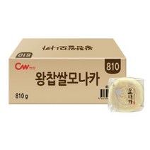 CW청우 왕찹쌀 모나카 27개입 810g 1박스 옛날과자, 단품, 단품