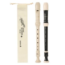 삼익악기 정품 교재용 소프라노 리코더 저먼식 SRG-80, 색상:SRG-80(아이보리)