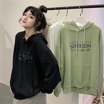 L.ONLINE SHOP여성 후드티 맨투맨 티셔츠 라운드 긴팔티 루즈핏BC92 후드티 후드집업 후드코트 힙합패션