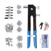 리벳 너트 건 구색 키트 리베 터 도구 세트 스레드 핸드 삽입 80PCS M3 M4 M5 M6 M8, [02] 86PCS Rivet Nut Gun