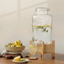우든 글라스 디스펜서 2size 택1 물병, 8L