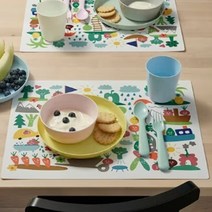 이케아 어린이 식탁매트 러너 테이블패드 40x30cm
