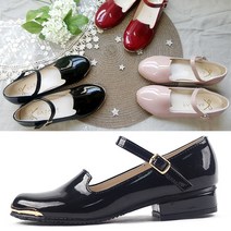 금속장식 유아 아동 키즈 여아 초등 굽구두 교복 발표회플랫