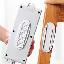 [아라아리아] 슬라이드 브라켓 다용도 만능 벽걸이 멀티텝 공유기정리 고정걸이 거치대, 1개