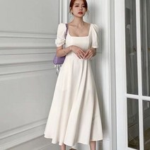 화이트블루 패션 캐주얼 빈티지 Bodycon 댄스 파티 가운 여름 빛 드레스 여성 드레스 미디 플러스 사이즈 튜닉 우아한 루스 파티