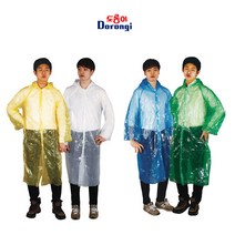 [도롱이] AJ12000 일회용 우의 등산 낚시 비상 판촉 홍보 여행 집회 행사