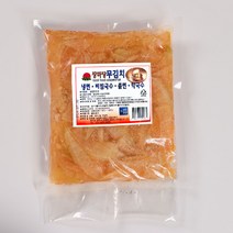 전문점용 냉면무 500G*4팩, 500g, 4개