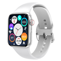 스마트워치 헬스워치 웨어러블 lemfo 스마트 시계 남자 블루투스 전화 smartwatch 2022 자기 충전 2.0 인치 사용자 정의 다이얼 심장 박동 추적기 남성 여성용, 은