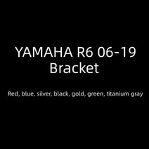 유니버설 CNC 오토바이 조정 가능한 스티어링 댐퍼 스태빌라이저 야마하 혼다 가와사키 스즈키 두카티 KTM용, YAMAHA R6