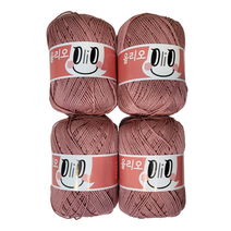 울클럽 모티브 토트백 만들기 DIY 올리오실 4볼세트, 706 로즈티