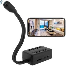 알리익스프레스 캠코더 DIY 미니 와이파이 카메라 유연한 HD 휴대용 IP 무선 감시 PIR 클라우드 스토리지 라이브 원격 모니터링 캠 1080P, 5.U12  Camera With 64G
