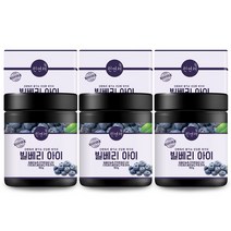천연채 빌베리 분말가루 150g x 3통 (450g)