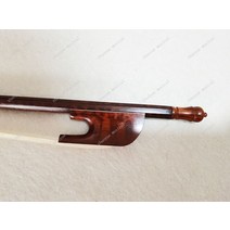 몽골게르텐트 대형 바로크 활 Snakewood 라운드 스틱 몽골어 화이트 Horsehair 잘 균형 잡힌 바, 05 viola