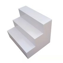 계단 선반 사다리 진열대 원목 디스플레이 정리대, 120x40x60도어포함