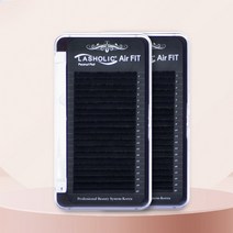 래쉬홀릭 에어핏 블랙 플랫모 땅콩 속눈썹 래쉬, 에어핏블랙C컬, 0.15, 8mm