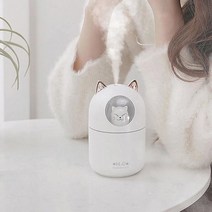 ohnew 원룸가습기 천연가습기 자연가습기 가열식가습기 저지 이삼 렐리, [필터3개추가증정]냥냥이가습기(민트)