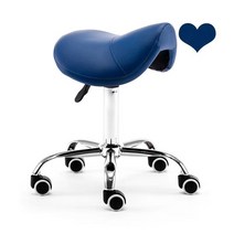 안장의자 새들체어 승마자세 허리 자세 교정 보조 스툴 8color, E. 하늘색