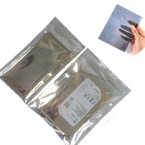 전자 부품 방전 지퍼백 기판 보호 제전 실딩 봉투 에어캡봉투, 단품