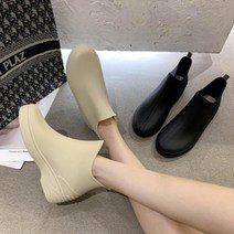 여성 장마철 미니 숏 레인부츠 방수장화 비오는날신발