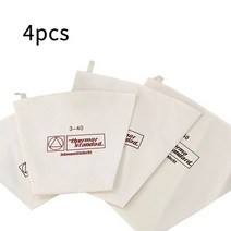 4PCS 슈퍼 두꺼운 헝겊 장식 가방 DIY 베이킹 도구 짜기 쿠키 케이크 패턴 노즐 과자 주방, [01] 4pcs, 한개옵션1