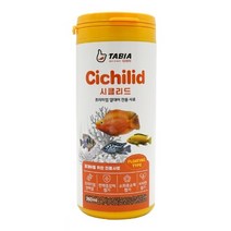 타비아 시클리드 열대어 사료, 1통, 120ml