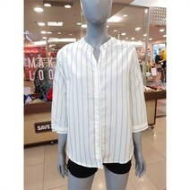 인터크루 세이브존03 세로 스트라이프 헨리넥 셔츠 ITU2YT52A