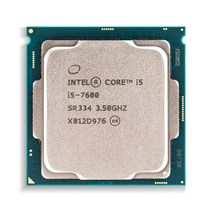 인텔 코어 i5 7600 3.5GHz 쿼드 코어 쿼드 스레드 CPU 프로세서 6M 65W LGA 1151, 한개옵션0