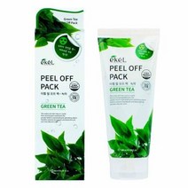 이켈 필 오프 팩 녹차 180ml 539652 /미백/산뜻한보습감/비타민팩/깔끔한사용감/180ML/진정팩/트러블피부, 이켈 필 오프 팩 녹차 180ml 539