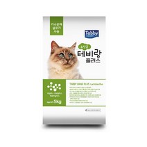 서울사료 테비랑 플러스 고양이 사료 유산균, 5kg, 1개