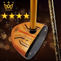 프라임 국산4스타 파크골프채 프리미엄 채만, 브라운-남성용(530g)