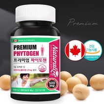 파이토젠 대두이소플라본 NON-GMO 대두유 사용 비배당체 파이토케미칼 일종 중장년 뼈 건강 프리미엄 캐나다산 소형 연질 캡슐 영양제 대용량 6개월분, 180캡슐 x 2개