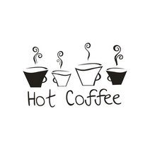 블랙 주방 비닐 벽 데칼 스티커 1 개 영어 견적 홈 데코 아트 장식 PVC 식당, 18 S