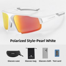 ROCKBROS Polarized Photochromic Cycling Glasses 자전거 안경 야외 스포츠 MTB 자전거 선글라스 고글 안경 근시 프레임, 하나, 색깔3