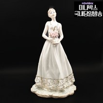 미나박스 미나박스 도자기 야드로인형 피겨린 장식 인형 1/ 도자기 피겨린 야드로 스타일 웨딩 선물 포슬린 유럽 엔틱 장식 인형, 14.웨딩신부