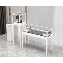 쥬얼리 쇼케이스 유리 진열대 귀금속 선반 목걸이 반지, 상세 페이지 참고, 150x45x95 색상메모