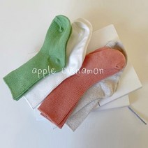 [키즈 양말] 킴삭스 애플시나몬세트