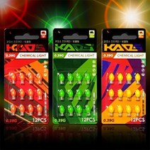 [기타] 비앤케이 카오스 전자케미 그린 옐로우 오렌지