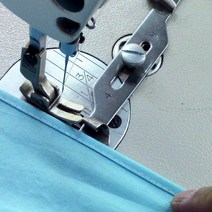 Industria 재봉틀 부품 압착 노루발 재봉기 양쪽 끝이 mp질 수 1 피트 2 크기