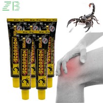 ZB 30g 전갈 연고 크림 5 개 강력한 류마티스 관절염 근육 신경 통증 완화 의료, 01 5pcs