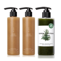 조성아 레몬청 클렌저 원더바스 빛톡스 클렌져 200ml 1+1 + 베지톡스 클렌저 그린 300ml 증정, 2개