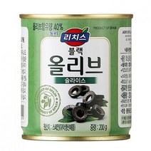 리치스블랙올리브200g x 12, 홀, 홀