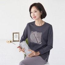 마담4060 엄마옷 지아라운드티셔츠-XTE209022-