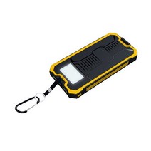 태양 보조베터리 80000mah 대용량 휴대용 외부 충전기 2USB 외장형 손전등 아이폰 Xiaomi 삼성, yellow_50001 mAh-100000 mAh