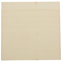36 팩 미완성 나무 사각형 타일 컷 아웃 조각 4 인치 광장 ​​빈 나무 DIY 공예에 대 한 나무 장식 홈 장식 페인팅 얼룩, 하나, 나무 색깔