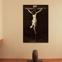 무리요 - 십자가에 못 박히신 그리스도 The Crucifixion 모던프레임 캔버스액자