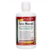 Vital Earth Minerals Fulvic 풀빅산 946ml 1개, 1정